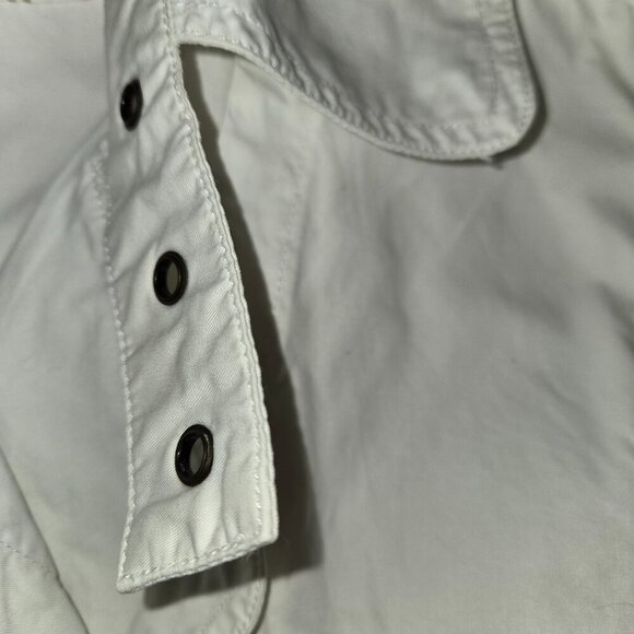 MaxMara Vintage White Short Trench Coat with Belt, Size S - Picture 9 of 16